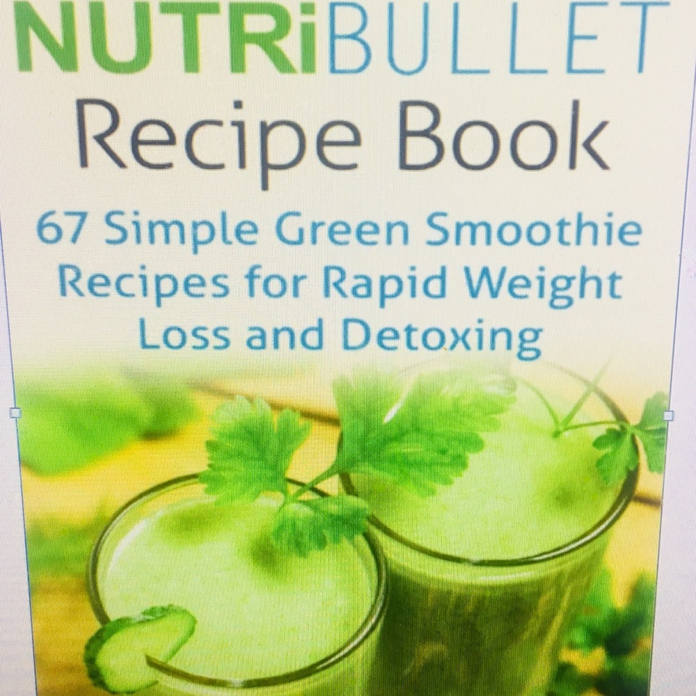 Nurtibullet Bullet Recipe Book